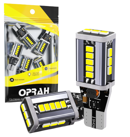 OPRAH Bombilla LED T15 ROJO, AMBAR Y BLANCO