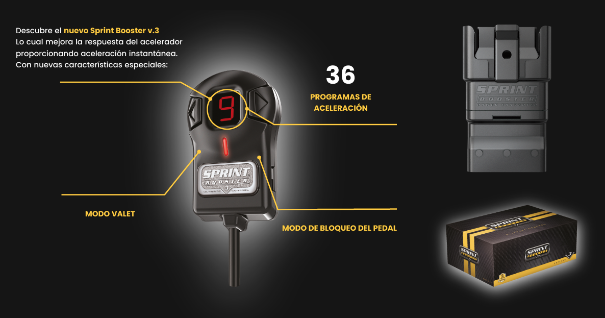 SPRINT BOOSTER - Pedal Tuning
