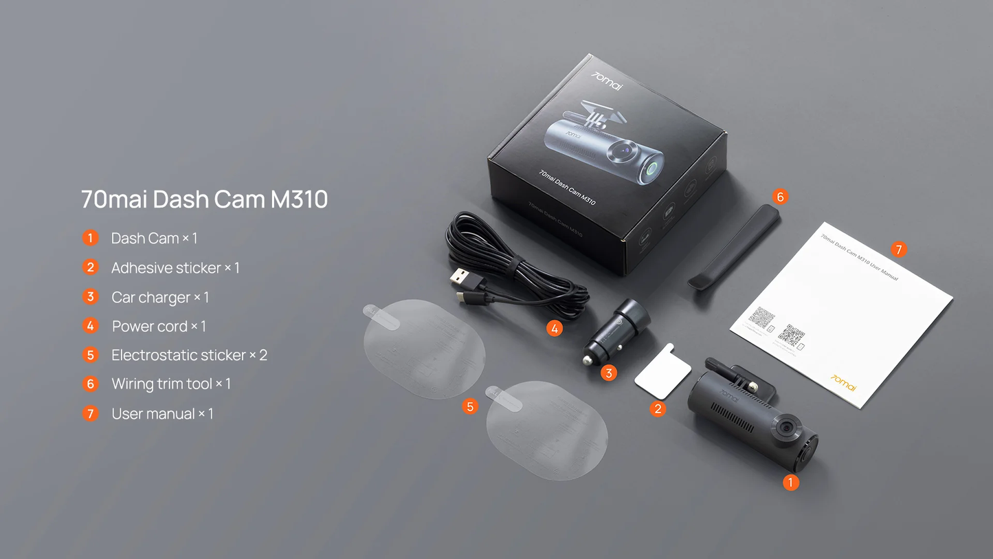 70mai DashCam M310