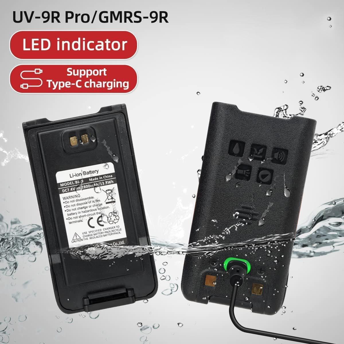 Radio BAOFENG UV-9R PRO