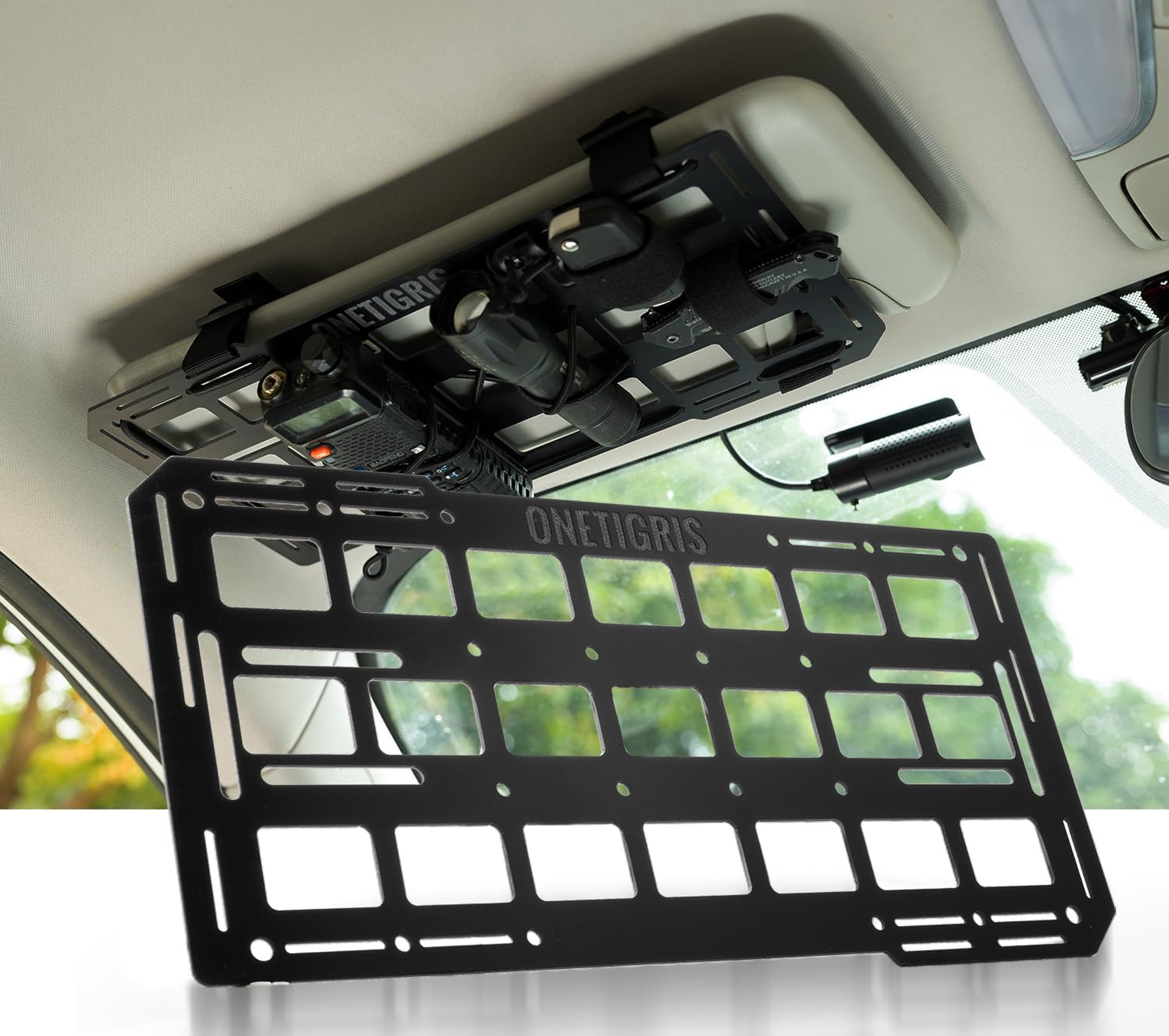 Molle organizador de Visera de carro - ONETIGRIS