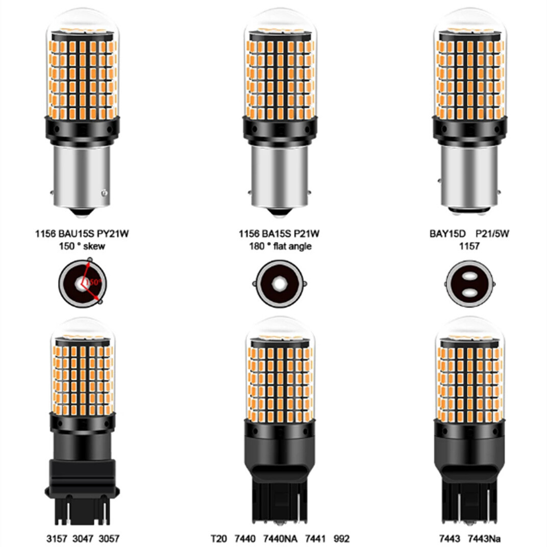 OPRAH Bombilla LED 360° para freno, Pidevias o retroceso