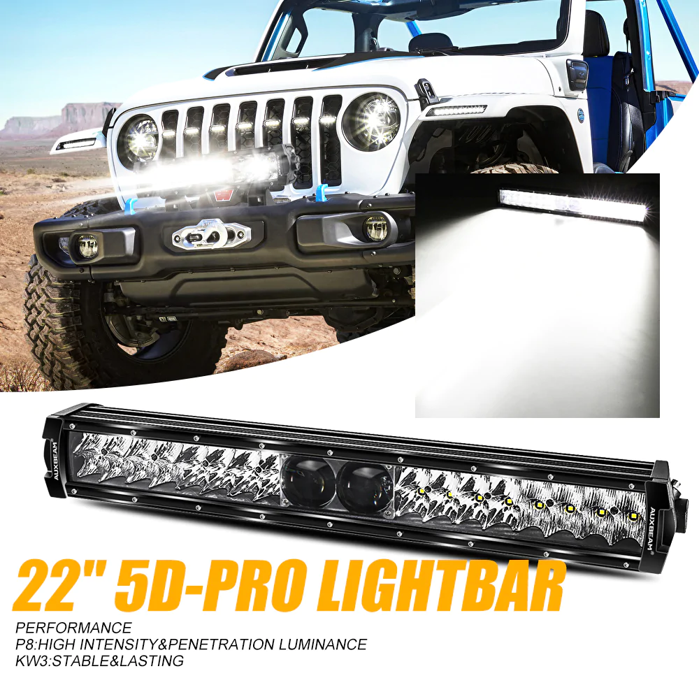 Auxbeam 5D-PRO Serie barra LED 22"