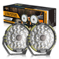 Auxbeam 9 Pulg 270W 360-PRO SERIES LED Exploradora Redonda Spot