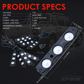 Xpirite Juego de luces LED para palangana