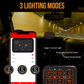 Auxbeam AR-600 RGB Panel LED de 6 interruptores con App