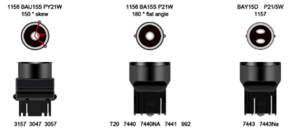 Auxbeam LED para Freno, Pidevias o Retroceso|B21 Series
