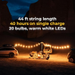 MPOWERD LUCI Lazo LED Solar 13.4 mts