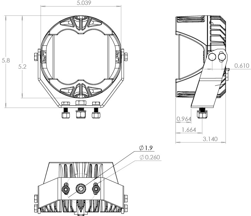 Baja Designs LP4 Combo Blanco Con DRL Ambar