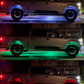 Auxbeam Rock Lights RGB Con Control y Bluetooth 4 Piezas | Vibrant Small Series