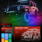 Auxbeam Rock Lights RGB Con Control y Bluetooth 4 Piezas | Vibrant Small Series