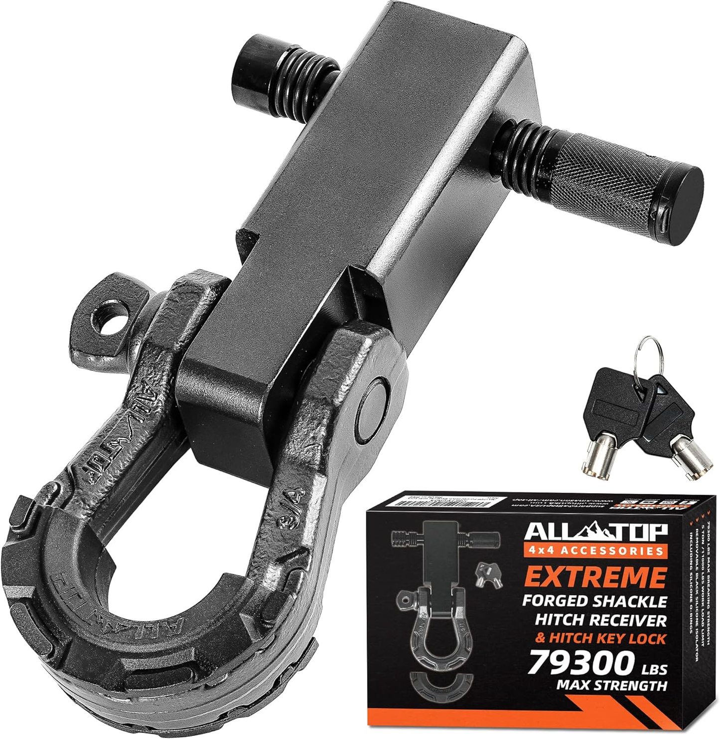 ALL-TOP Extreme Series Hitch Con Shackle y Candado