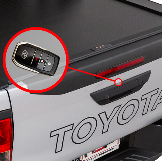 Toyota Hilux 2018 - 2026 (Con seguro de llave) - Cerradura Electrica De Compuerta Trasera