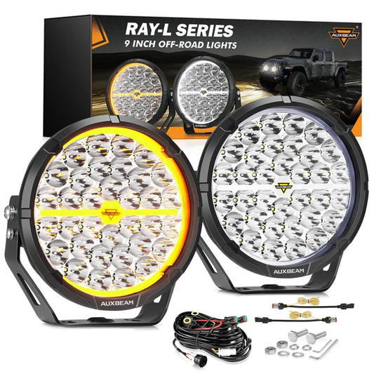 Auxbeam RAY-L Series 9 Pulgadas