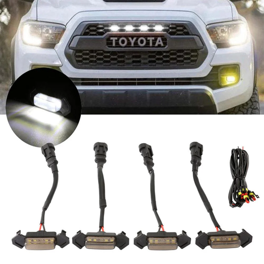 Auxbeam DRL Blanco Para Parrilla