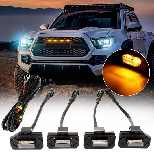 Auxbeam DRL Ambar Para Parrilla