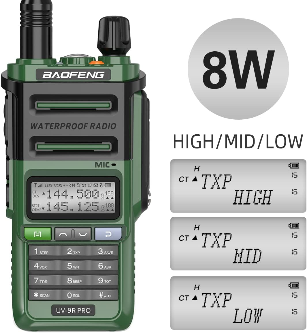 Radio BAOFENG UV-9R PRO