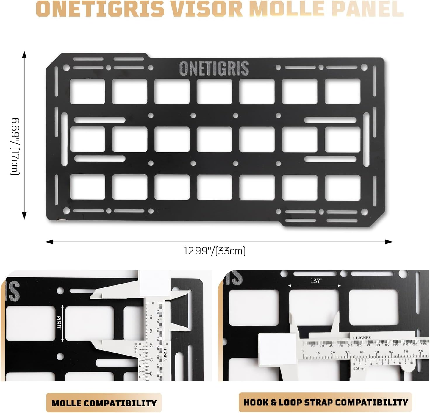 Molle organizador de Visera de carro - ONETIGRIS