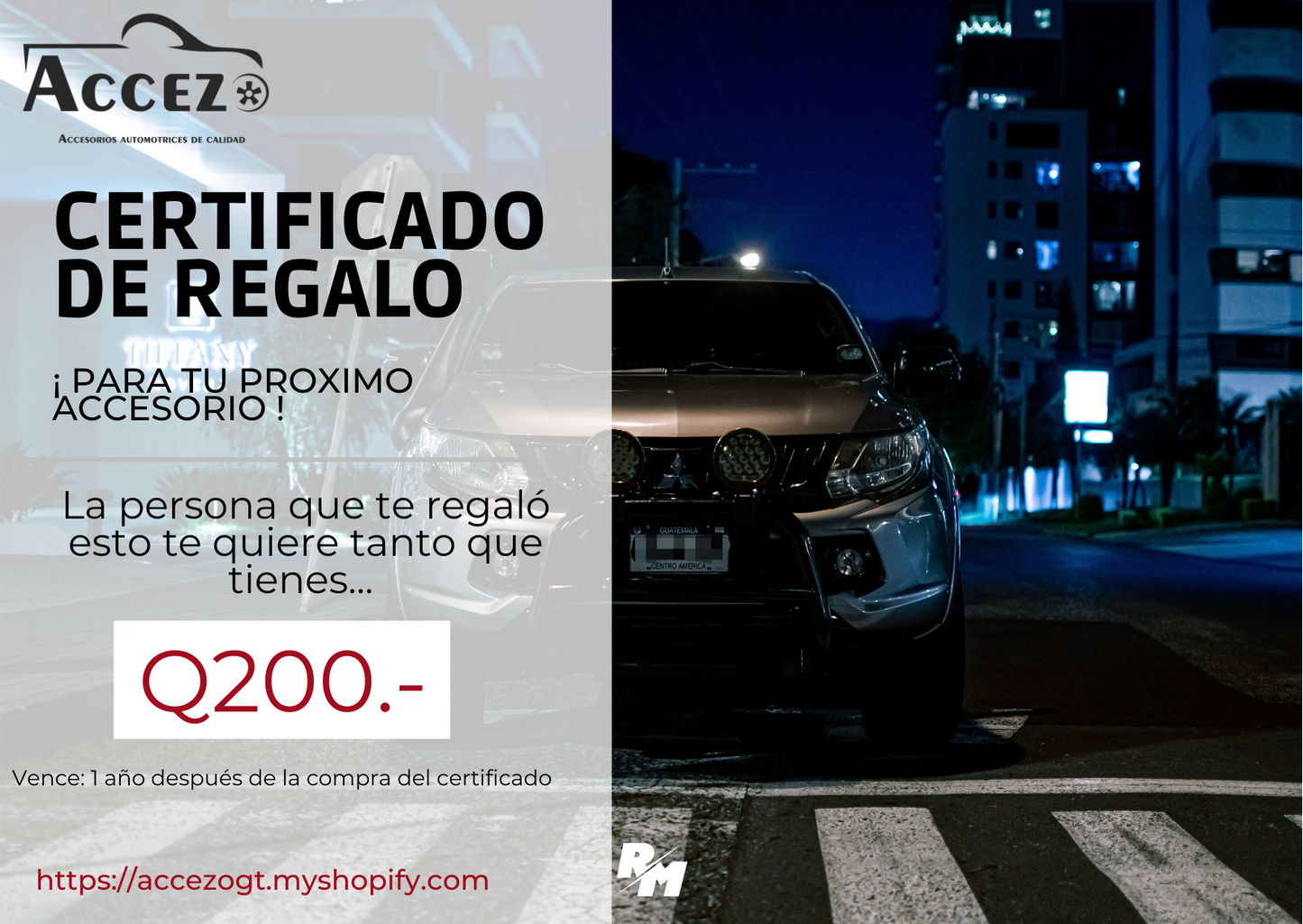 Tarjeta de Regalo