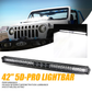 Auxbeam 5D-PRO Serie barra LED 42"